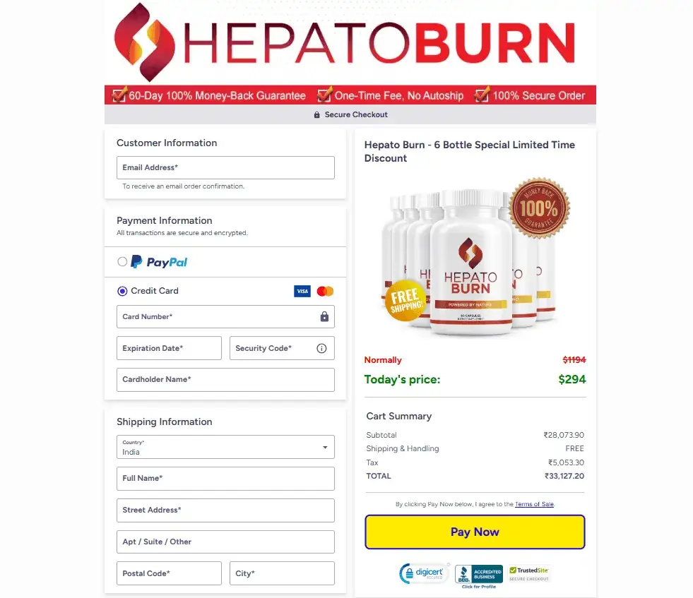 hepatoburn order